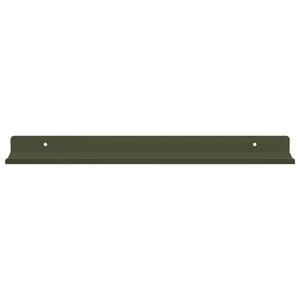 Schwebendes Regal Olive Grün 4er Set