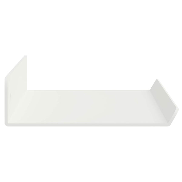 Schwebendes Regal, 2er Set, Weiß, 40cm