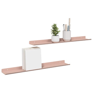Schwebendes Regal Rosa 60cm, 2er Set