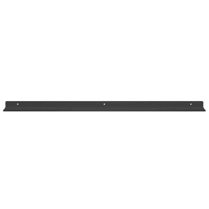 Schwebendes Regal Schwarz 4er Set