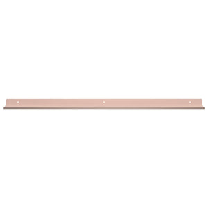 Schwebendes Wandregal, 80cm, Rosa, 4er-Set
