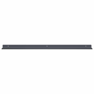Schwebendes Regal Anthrazit 80cm, 2er-Set