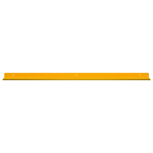 Schwebendes Regal Senfgelb 80cm, 2er-Set