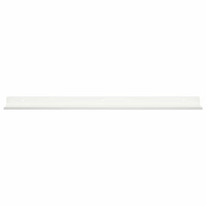 Schwebendes Wandregal, 80cm, Weiß, 4er Set