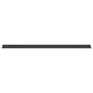 Schwebendes Regal Schwarz 100cm, 4er Set