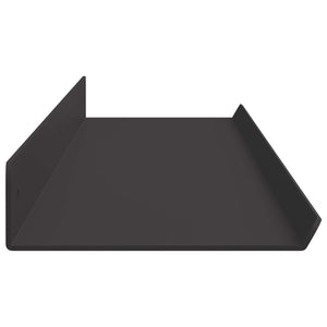 Schwebendes Regal Schwarz 100cm, 4er Set