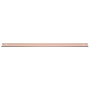 Schwebendes Regal Rosa 100cm Stahl