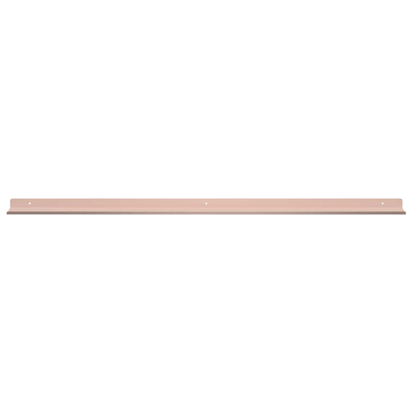 Schwebendes Regal Rosa 100cm Stahl