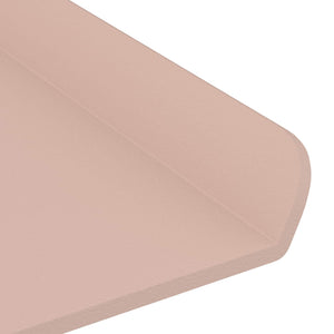 Schwebendes Regal Rosa 100cm, 4er Set
