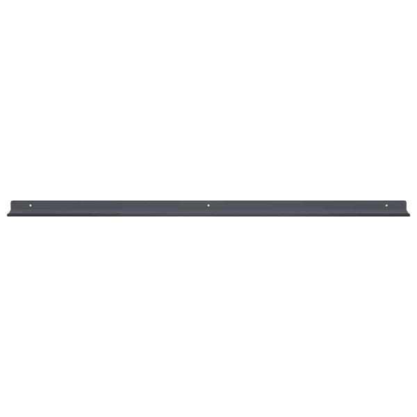 Schwebendes Regal Anthrazit 100cm 2er Set