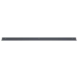 Schwebendes Regal Anthrazit, 4er-Set
