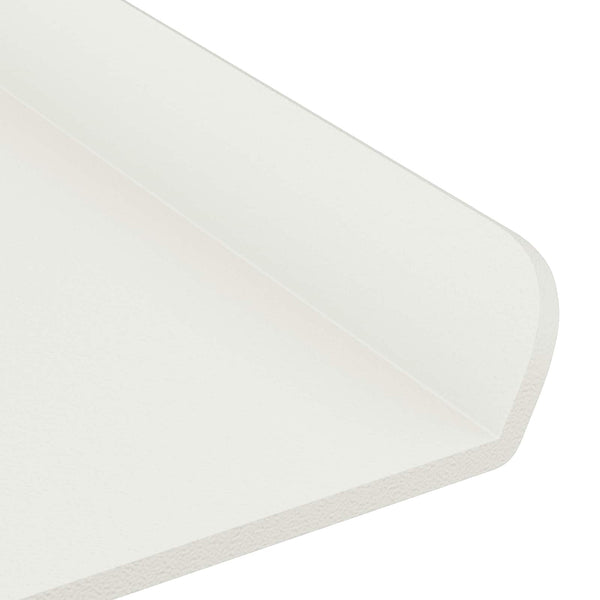 Schwebendes Regal, 4er-Set, Weiß, 100cm
