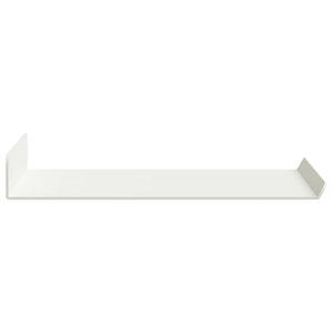 Schwebendes Regal Weiß 30x18 cm, 2er Set