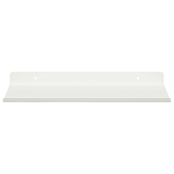 Schwebendes Regal, 4er-Set, Weiß, 30cm