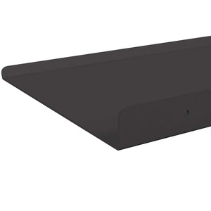 Schwebendes Regal Schwarz 4er-Set