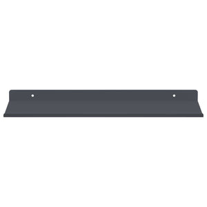 Schwebendes Regal Anthrazit 4er-Set 40cm