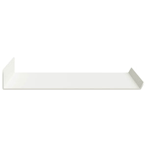 Schwebendes Regal Weiß 40x18 cm, 2er Set