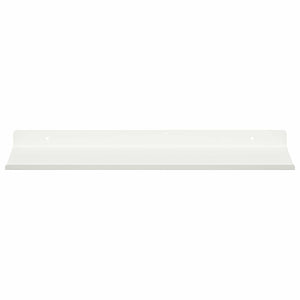 Schwebendes Regal, 4er Set, Weiß, 40cm