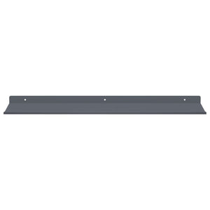 Schwebendes Regal Anthrazit 60cm, 2er-Set