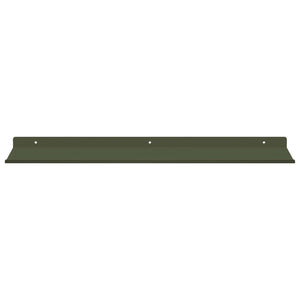 Schwebendes Regal Olive Grün 60cm 2er Set