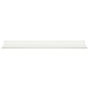 Schwebendes Regal Weiß 60 cm, 2er-Set