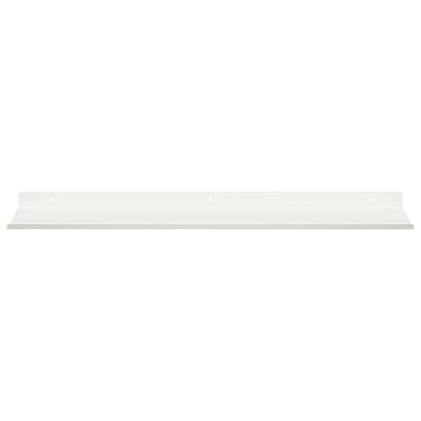 Schwebendes Regal, 4er Set, Weiß, 60cm