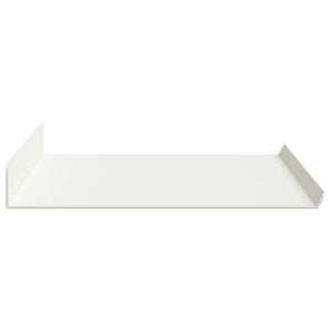 Schwebendes Regal, 4er Set, Weiß, 60cm