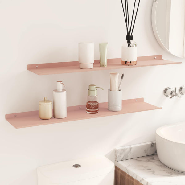 Schwebendes Regal Rosa 80cm