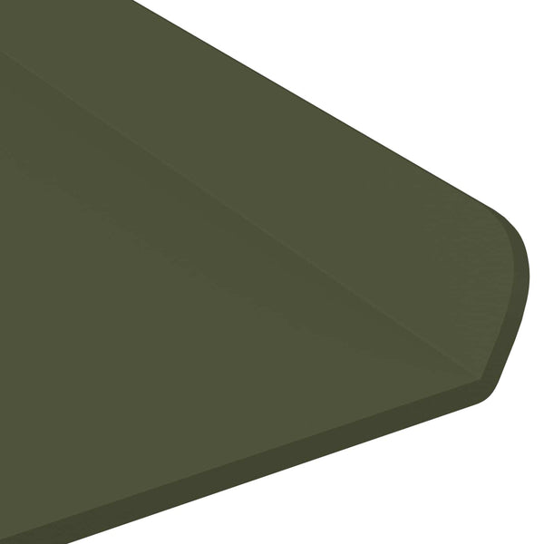 Schwebendes Regal Olive Grün 80cm 2er-Set
