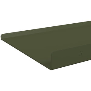 Schwebendes Regal 4er Set Olive Grün
