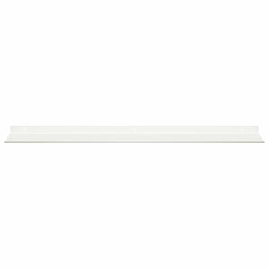 Schwebendes Regal Weiß 80cm 4er Set