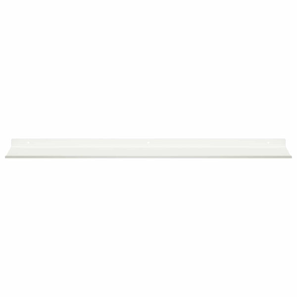 Schwebendes Regal Weiß 80cm 4er Set