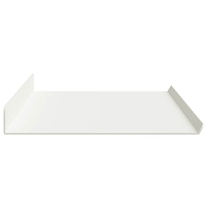 Schwebendes Regal Weiß 80cm 4er Set
