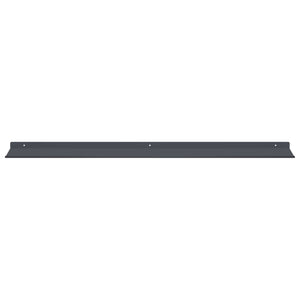 Schwebendes Regal Anthrazit 100cm 2er-Set