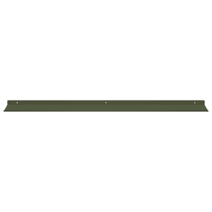 Schwebendes Regal Olive Grün 100cm, 2er Set