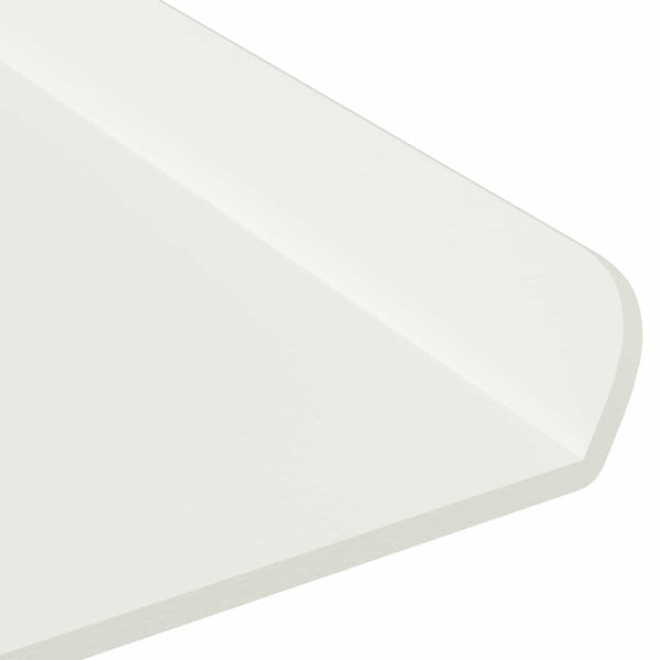 Schwebendes Regal, 4er-Set, Weiß, 100cm