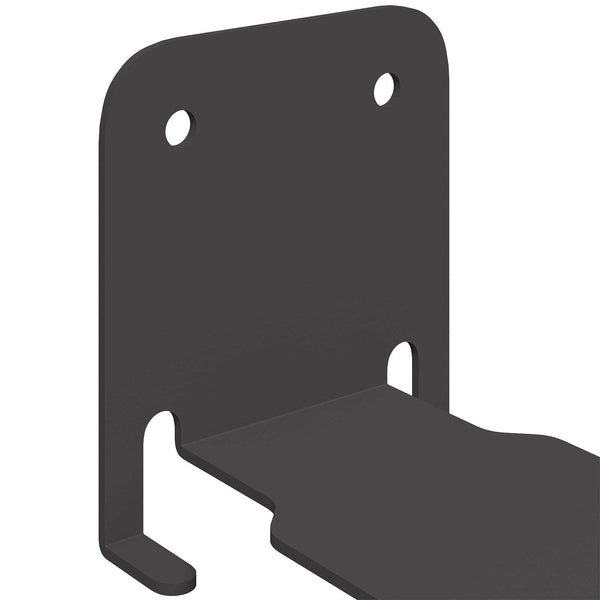Unsichtbares schwebendes Regal, 4er-Set, Schwarz