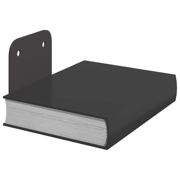 Unsichtbares schwebendes Regal, 4er-Set, Schwarz