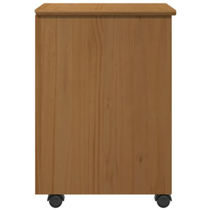 Rollschrank Honigbraun 34x39x56cm