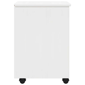 Rollschrank Weiß Kiefer Massivholz 34x39x56cm