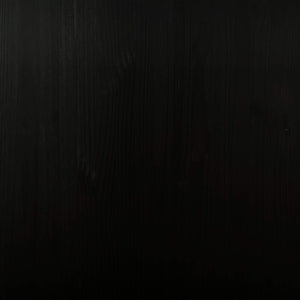 Rollschrank Schwarz Kiefer Massivholz