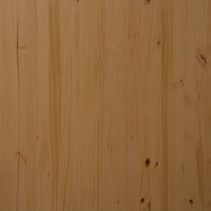Rollschrank Kiefer Massivholz Honigbraun