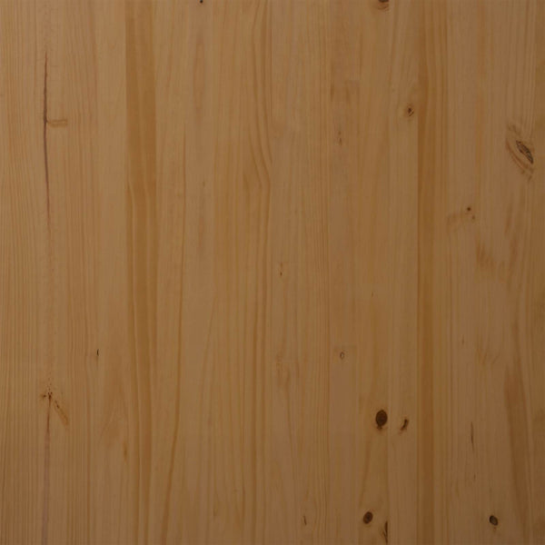 Rollschrank Kiefer Massivholz Honigbraun