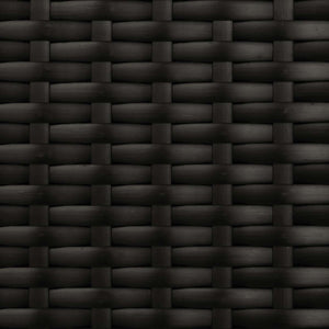 Garten Liegesofa Set Schwarz Cremeweiß