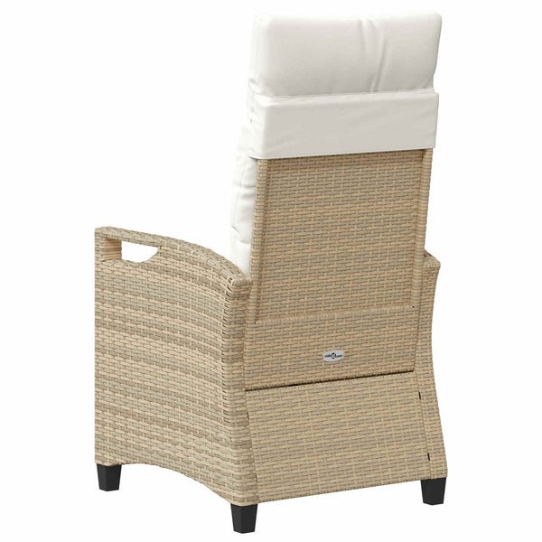 Gartenstuhl 2er Set Beige Creme