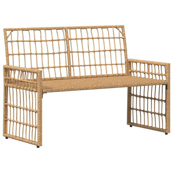 Outdoor Bank Natur & Creme 116cm