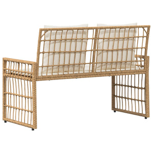 Outdoor Bank Natur & Creme 116cm