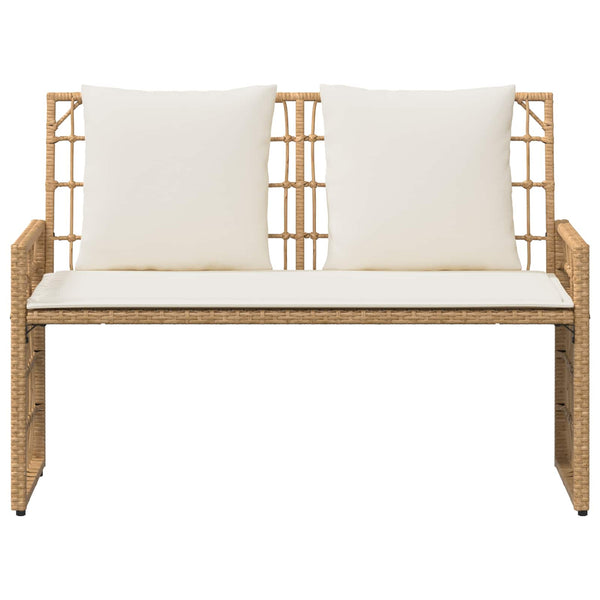 Outdoor Bank Natur & Creme 116cm