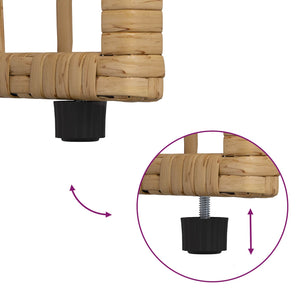 Outdoor Bank Natur & Creme 116cm