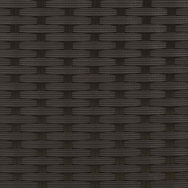 Schwarzer Outdoor Tisch 80x40 cm
